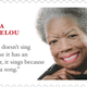 Illustration for article titled New stamp features fake quote from Maya Angelou